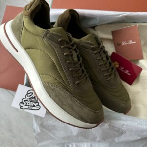Loro Piana Weekend Walk Olive Green