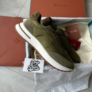Loro Piana Weekend Walk Olive Green