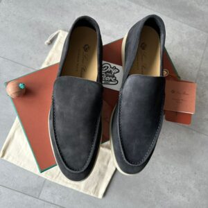 Loro Piana Loafers Dark Gray