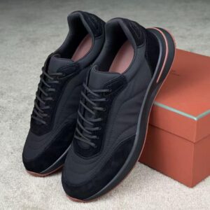 Loro Piana Weekend Walk Sneakers Black