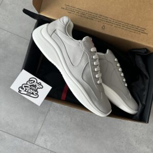 Prada America's Cup Matt Beige Light Grey