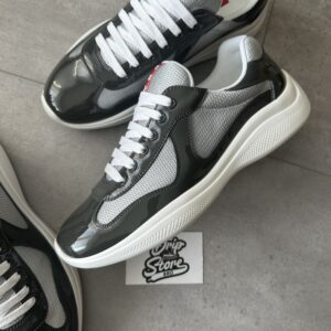 Prada America's Cup Shiny Grey White
