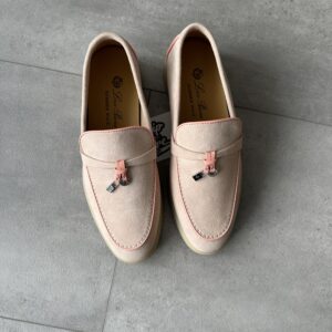 Loro Piana Summer Charms Walk Loafer Sandstone Pink