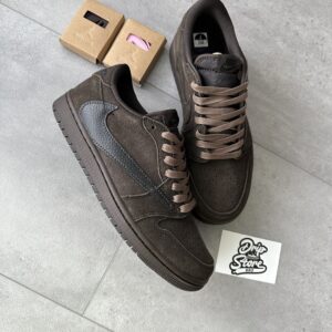 Nike Air Jordan 1 Retro Low OG SP Travis Scott Velvet Brown