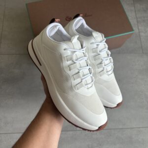 Loro Piana Weekend Walk Sneakers Evo White