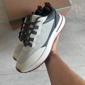 Loro Piana Weekend Walk Sneakers Evo Mint Green Blue White