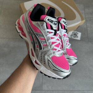 Asics Gel Kayano 14 Silver Pink Black