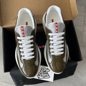 Prada America's Cup Shiny Olive Green