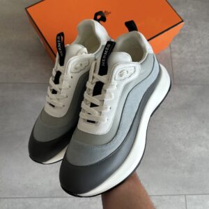 Hermès Layer Sneakers Grey