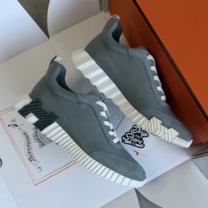 Hermès Bouncing Sneakers Greyish Black