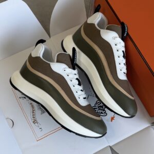 Hermès Layer Sneakers Taupe