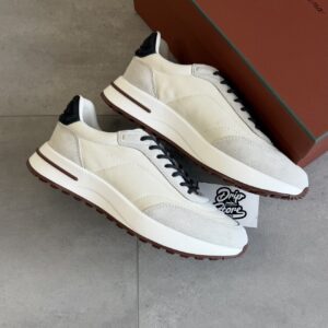 Loro Piana Weekend Walk Sneakers White