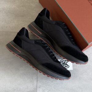 Loro Piana Weekend Walk Sneakers Black
