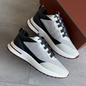 Loro Piana Weekend Walk Sneakers Evo Mint Green Blue White