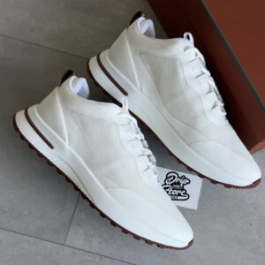 Loro Piana Weekend Walk Sneakers Evo White