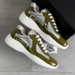 Prada America's Cup Shiny Olive Green