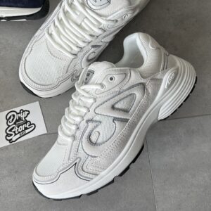 Dior B30 White Suede