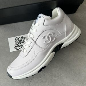 Chanel Trainers White Leather