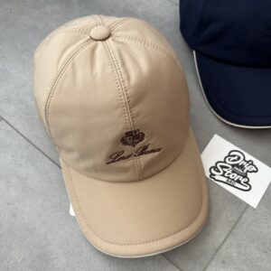 Loro Piana Cap Beige Brown