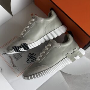 Hermès Bouncing Sneakers Beige Grey NW