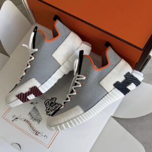 Hermès Lift slip-on Sneakers White Grey