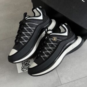 Chanel Trainers Oversized Black