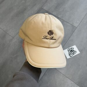Loro Piana Cap Beige Brown