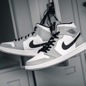 Nike Air Jordan 1 Mid Light Smoke Grey