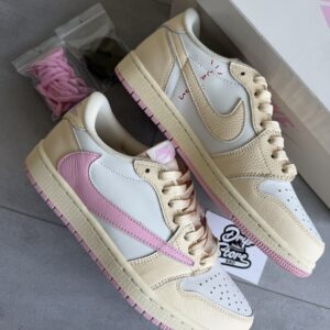 Nike Air Jordan 1 Retro Low OG SP Travis Scott Shy Pink