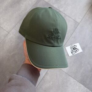Loro Piana Cap Olive Green