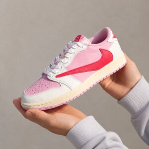 Nike Air Jordan 1 Retro Low OG SP Travis Scott Tropical Pink