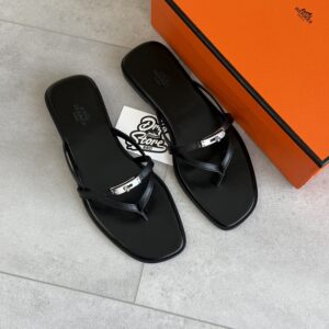 Hermès Miss Sandal Black