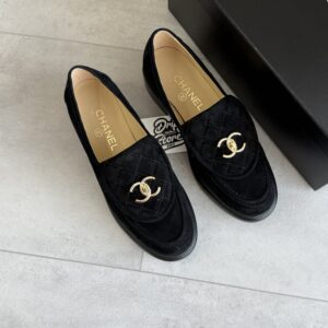 Chanel Loafers Suede