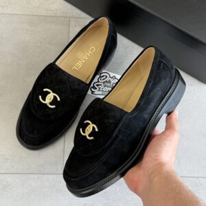 Chanel Loafers Suede