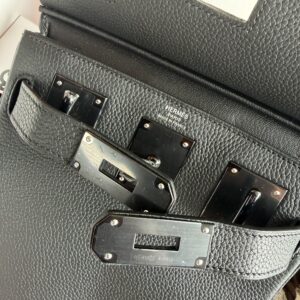 11. Hermès Bag Men Black on Black