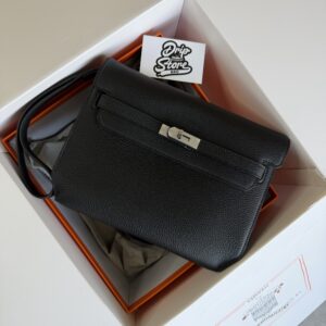 07. Hermès Bag Men Black Silver