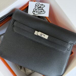 07. Hermès Bag Men Black Silver