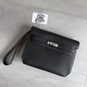 07. Hermès Bag Men Black Silver