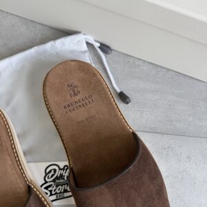 Brunello Cucinelli Sandal Brown Suede
