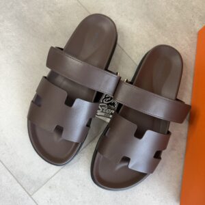 Hermès Chypre Men Brown