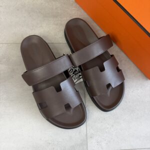 Hermès Chypre Men Brown
