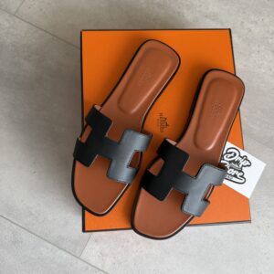 Hermès Oran Black Brown