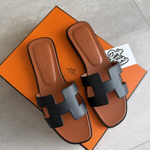 Hermès Oran Black Brown