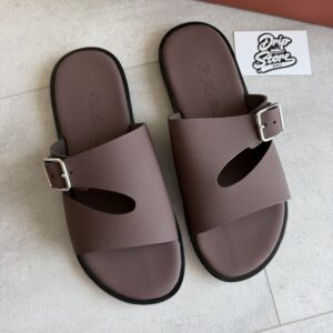 Loro Piana Slipper Brown Leather