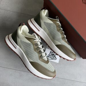 Loro Piana Weekend Walk Sneakers Beige Taupe