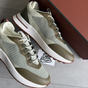 Loro Piana Weekend Walk Sneakers Beige Taupe