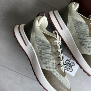 Loro Piana Weekend Walk Sneakers Beige Taupe
