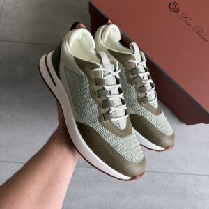 Loro Piana Weekend Walk Sneakers Beige Taupe
