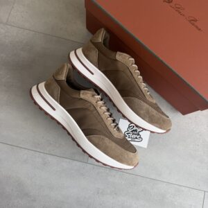 Loro Piana Weekend Walk Sneakers Brown