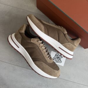 Loro Piana Weekend Walk Sneakers Brown